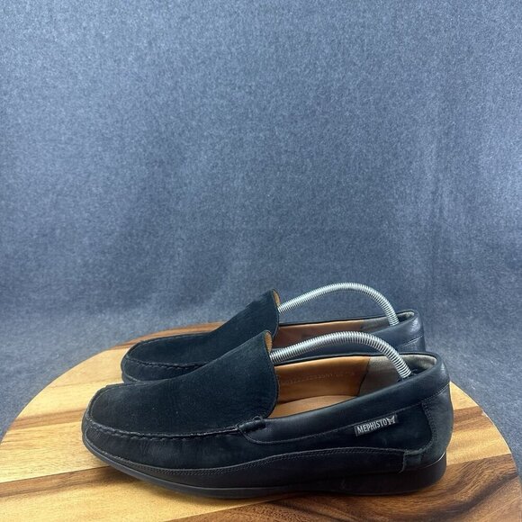 Mephisto Men’s Baduard Loafer Sz 11 Black Nucbuck Leather Casual Driving Shoe main image 6